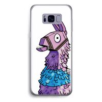 Lama: Samsung Galaxy S8 Plus Transparant Hoesje