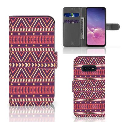 Samsung Galaxy S10e | Telefoon Hoesje | Aztec Paars