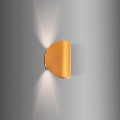 Wandlamp &apos;Gala&apos; led modern 6W led (4 kleuren)-Goud