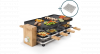 Princess 162955 Raclette en Steengrill Pure 8 Bamboe