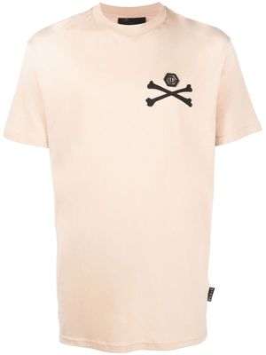 Philipp Plein t-shirt à imprimé graphique - Tons neutres