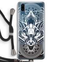 Oh Deer: Huawei P20 Transparant Hoesje met koord