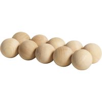 Jeu de boules buts naturel 10 stuks