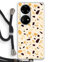 Terrazzo N°13: Huawei P50 Pro Transparant Hoesje met koord
