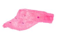 Zonneklep bont roze