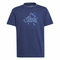 Heren-T-Shirt met Korte Mouwen Adidas Essentials Uni Train Blauw - Maat: 15-16 Jaar
