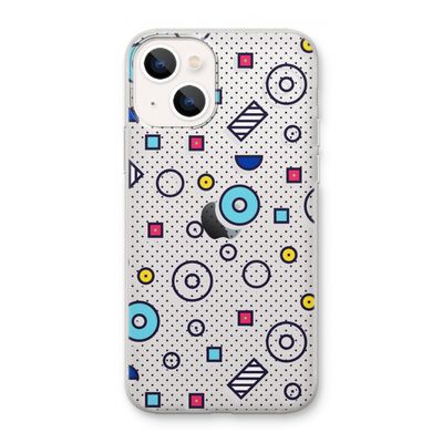 8-bit N°9: iPhone 13 mini Transparant Hoesje