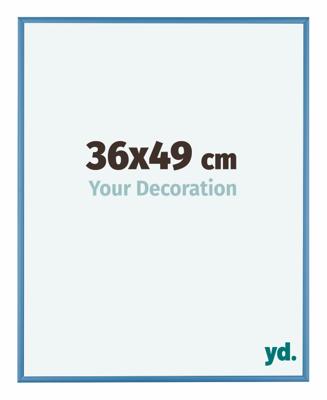 Puzzellijst 36x49 cm - Staal Blauw - Aluminium - Kent