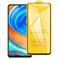 Voor Xiaomi Redmi Note 9 Pro Max 9D Full Glue Full Screen Tempered Glass Film