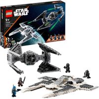 LEGO Star Wars - Mandalorian Fang Fighter vs. TIE Interceptor constructiespeelgoed 75348 - thumbnail