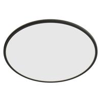 Philips Zwarte plafonnièreSuperSlim Ø 25cm - 929003191301 Philips Zwarte plafonnièreSuperSlim Ø 25cm - 929003191301