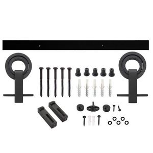 Intersteel Schuifdeursysteem modern top mat zwart