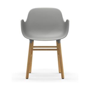 Normann Copenhagen Form Chair eetkamerstoel met armleuning eiken Grey