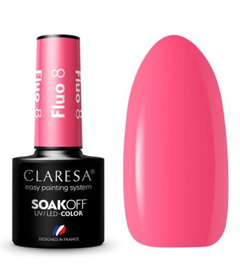 Claresa uv/led gellak 5ml fluo 8