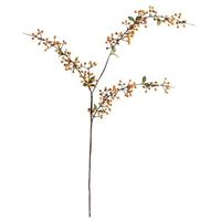 Kunstbloem Berry Spray - Oker - 105 cm - Leen Bakker