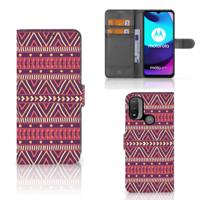 Motorola Moto E20 | E30 | E40 | Telefoon Hoesje | Aztec Paars