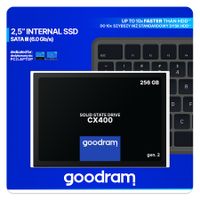 Goodram CX400 gen.2 2.5" 256 GB SATA III 3D TLC NAND - thumbnail