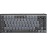 Logitech MX Mini Mechanical toetsenbord RF Draadloos QWERTY Brits Engels Grafiet, Grijs