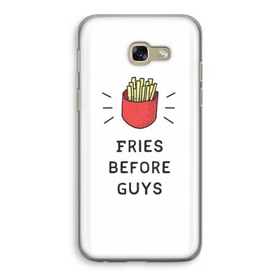 Fries before guys: Samsung Galaxy A5 (2017) Transparant Hoesje