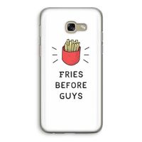 Fries before guys: Samsung Galaxy A5 (2017) Transparant Hoesje