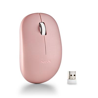Muis NGS FOGPROPINK Roze 1000 dpi