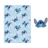 Stitch fleece deken 100 x 140 cm - polyester