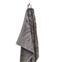 Handdoek katoen – handdoek Zanzibar – handdoek grijs 50×70