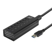 ACT AC6315 USB Hub 3.2 | 7x USB-A | SuperSpeed 5Gbps | Aluminium | 1 meter - thumbnail