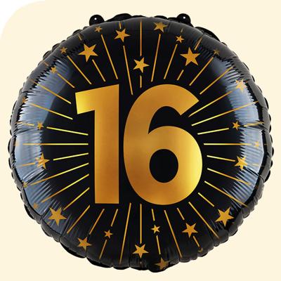 16e verjaardag ballon