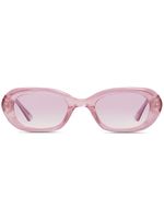 Gentle Monster lunettes de soleil Helix à monture ovale - Rose