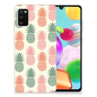 Samsung Galaxy A41 | Siliconen Case | Ananas
