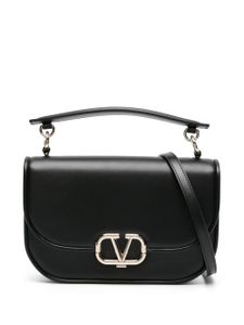 Valentino Garavani sac porté épaule à détail VLogo - Noir