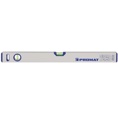 Promat/Tecwerk Waterpas | 180 cm | aluminium zilver | ± 0,5mm/m - 4000857138