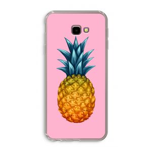 Grote ananas: Samsung Galaxy J4 Plus Transparant Hoesje