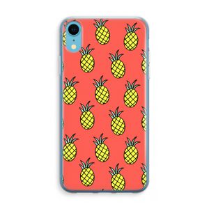 Ananas: iPhone XR Transparant Hoesje