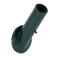 Vlaggenstokhouder - groen - 18 cm - gietijzer - vlagstokhouder - vlag ophangen Vlaggenstokhouder - groen - 18 cm - gietijzer - vlagstokhouder - vlag ophangen