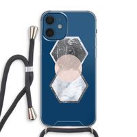 Creatieve toets: iPhone 12 Transparant Hoesje met koord