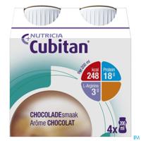 Cubitan Aroma Chocolat Flessen 4x200ml - thumbnail