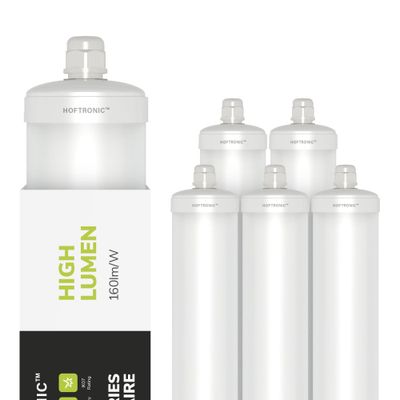 HOFTRONIC™ Set van 6 LED TL armaturen 150cm - IP65 Waterdicht - 32 Watt - 5120 Lumen (160lm/W) - 4000K Neutraal wit - Koppelbaar - IK07 - S-Series Tri-Proof plafondverlichting
