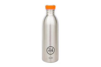 24bottles Urban Fiets Bidon - Zilver