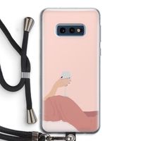 Wine: Samsung Galaxy S10e Transparant Hoesje met koord Wine: Samsung Galaxy S10e Transparant Hoesje met koord