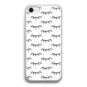 Wimpers: iPhone SE 2020 Transparant Hoesje