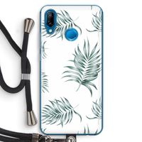 Simple leaves: Huawei P20 Lite Transparant Hoesje met koord