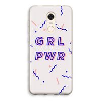 GRL PWR: Xiaomi Redmi 5 Transparant Hoesje