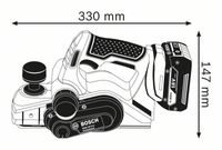 Bosch Blauw GHO 18 V-Li Accu Solo | zonder accu's en lader | In L-Boxx - 06015A0300 - thumbnail