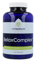 Vitakruid RelaxComplex oa Magnesium Tauraat & Vitamine D3 180 Vitakruid RelaxComplex oa Magnesium Tauraat & Vitamine D3 180