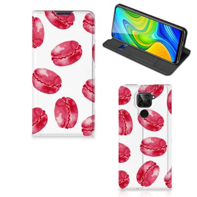 Xiaomi Redmi Note 9 | Flip Style Cover | Pink Macarons