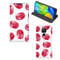 Xiaomi Redmi Note 9 | Flip Style Cover | Pink Macarons