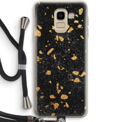 Terrazzo N°7: Samsung Galaxy J6 (2018) Transparant Hoesje met koord