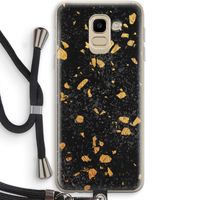 Terrazzo N°7: Samsung Galaxy J6 (2018) Transparant Hoesje met koord